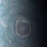 Lightning in Jupiter's North Polar Vortex captured by NASA's Juno spacecraft