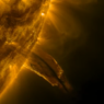 Massive solar plasma ejection captured by the Solar Dynamics Observatory on November 7, 2024